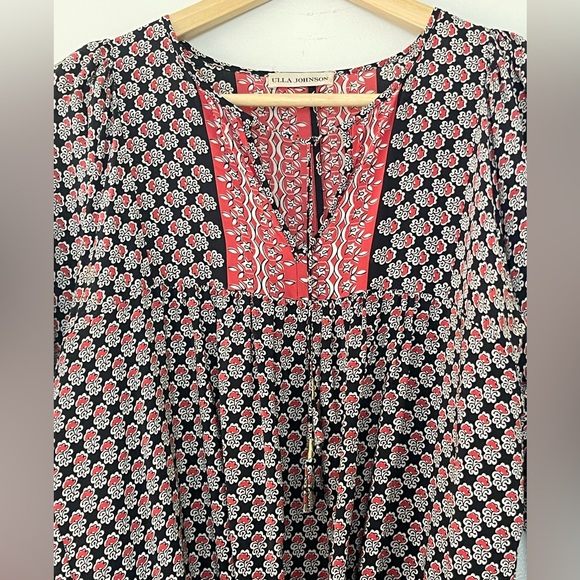 Ulla Johnson Silk Tunic Bohemian Dress - Picture 8 of 15